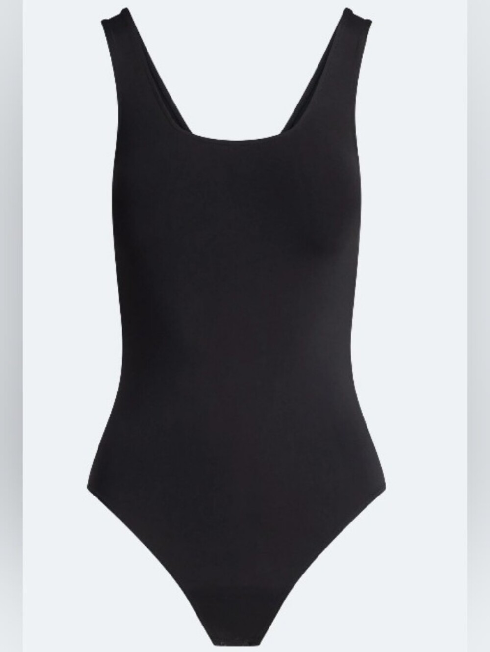 Joyspun Women's Everyday Seamless Black Bodysuit XL (16-18) 992966